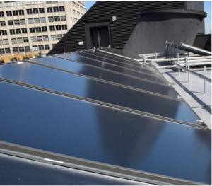悉尼科技大学UTS 7号楼的屋顶太阳能热水系统